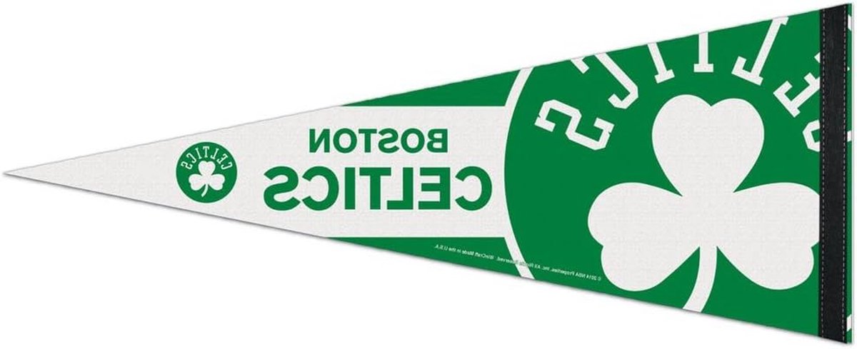 Boston Celtics Vaantje - Sport Team Vlag - Team Trots Tonen - Officieel Gelicentieerd - 30 x 40 cm - Groen