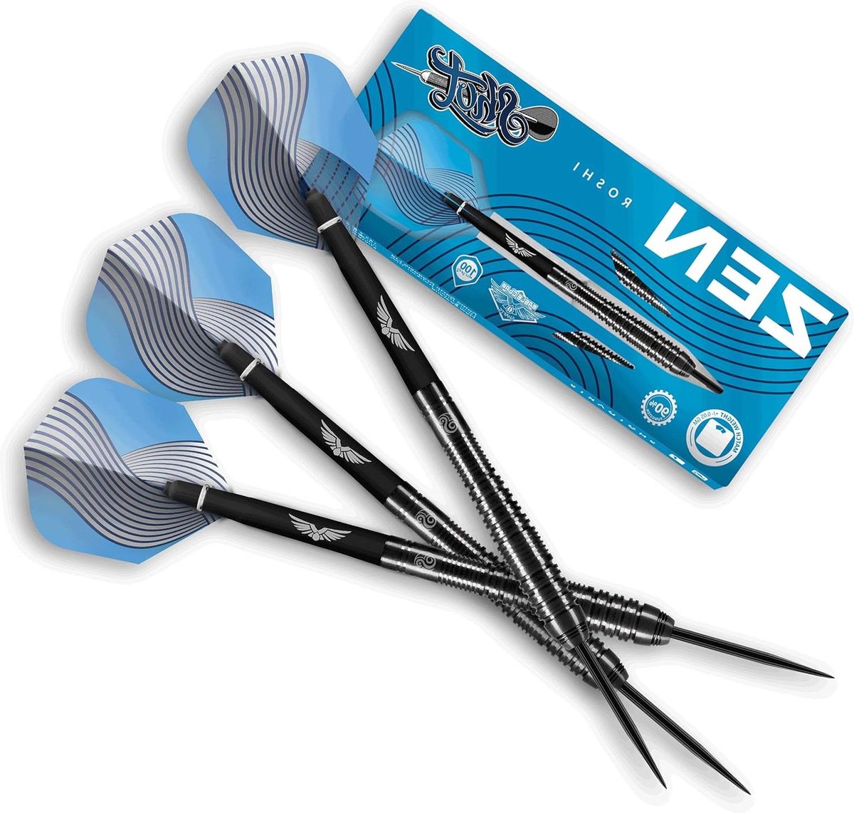 Dartpijlen Set - Stalen Pijlen - Dart Gooien - 90% Tungsten - 24 Gram - Veelkleurig