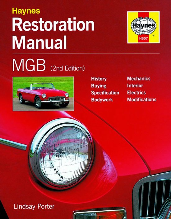 MGB Restoration Manual - cover