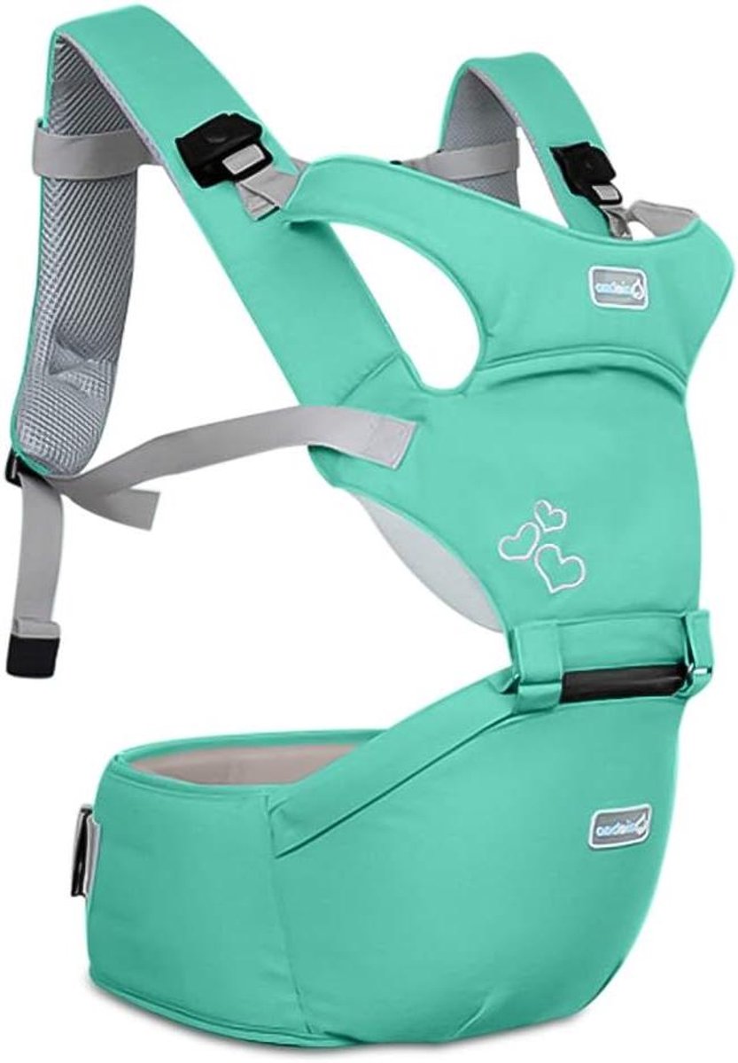 Draagzak - Babydrager Heupzitje - Baby Vervoeren - Ergonomisch Ontwerp - Tot 20 kg - Groen
