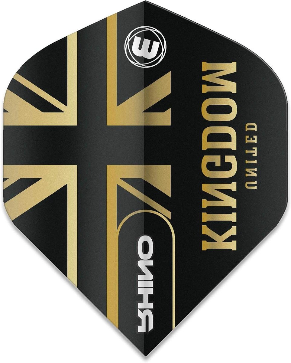 Dart Flights - Vleugels - Darts Spelen - Extra Dik - Standaard Vorm - Zwart Goud