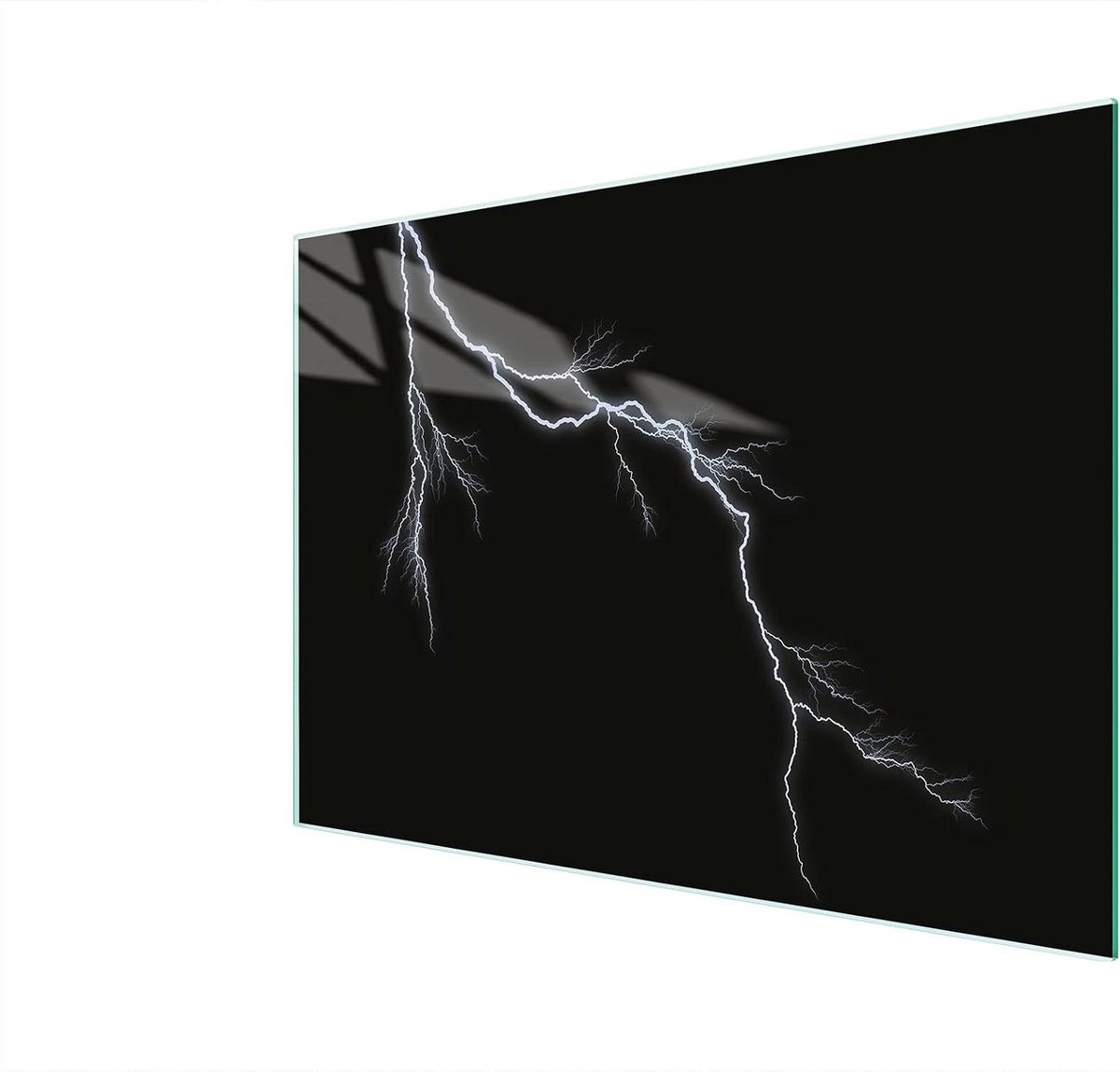 Kookplaatafdekplaat Glas - Snijplank - Bescherming Keuken - Gehard Glas - 30 x 22 cm - Decoratief