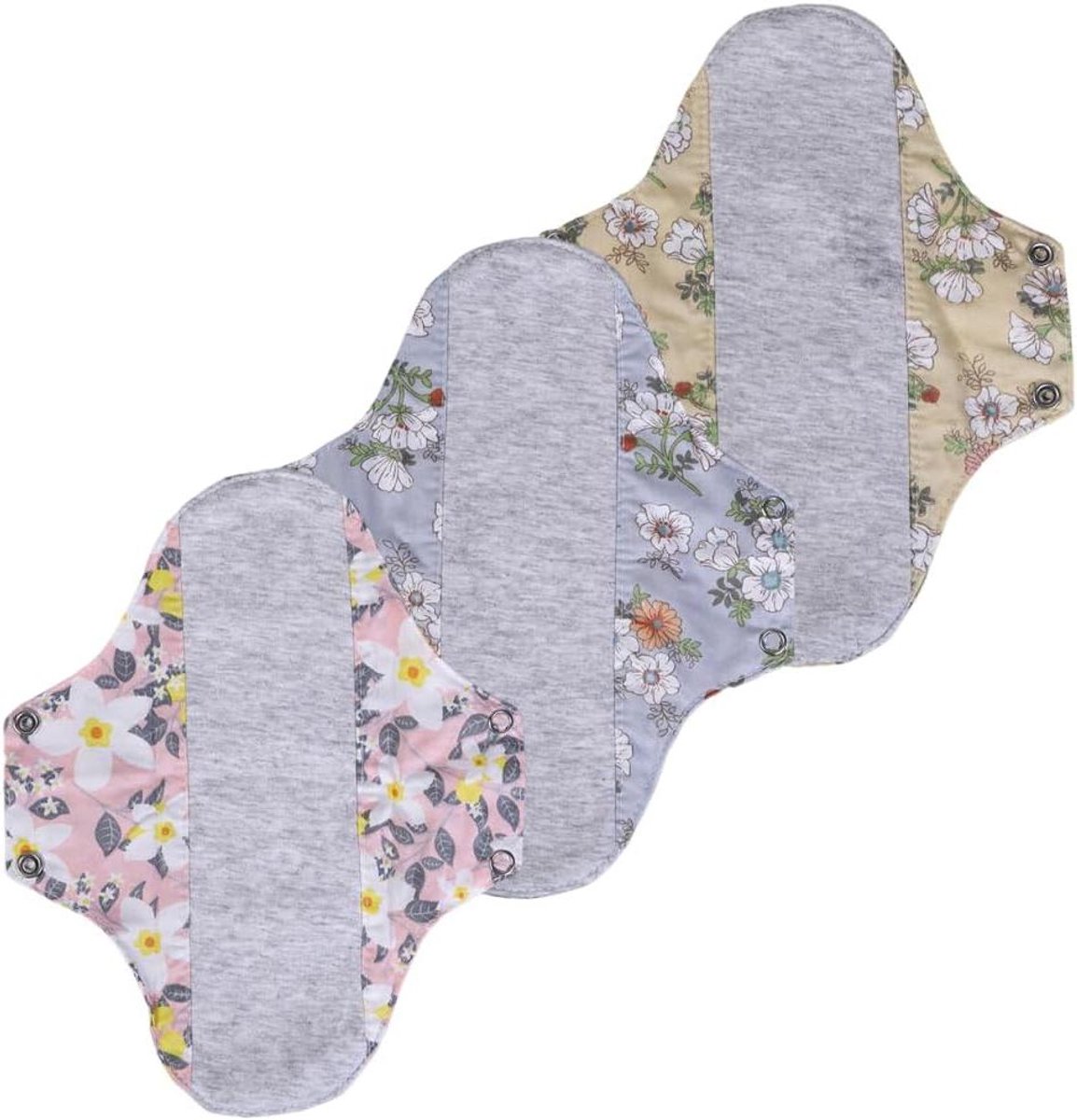 Herbruikbare Maandverbanden - Wasbare Pads - Intieme Hygiëne - Zachte Absorberende Stof - 3 Stuks - Niet gespecificeerd