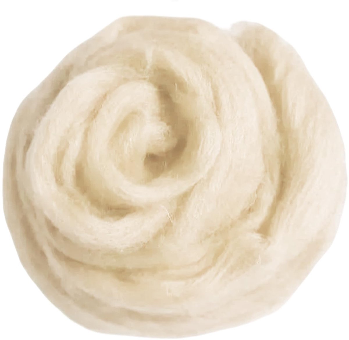 Naaldviltwol, zachte viltwol sprookjeswol met doos voor naaldvilten, natvilten, spinnen & weven, perfect voor knutselprojecten, poppenmaken & decoratie, Lyn