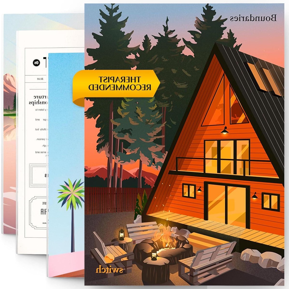 Onderzoeks Dagboek - Zelfzorg Planner - Grenzen Stellen - Onderzoek Ondersteund - 3251 x 238 x 399 cm - Meerkleurig