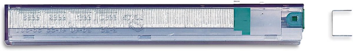 Stapler Cartridge - Vulling Nietmachine - Papier Verwerken - Kleurgecodeerde Capaciteit - 60 Vel - Groen