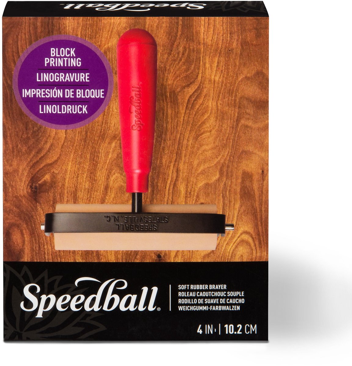 Spedball rol Soft rubber brayer 10 cm - Speedball