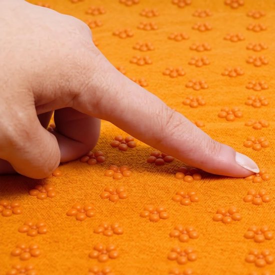 Yoga handdoek yogadeken, antislip, sneldrogend, 180 x 60 cm (oranje), XXL deken voor sport, strand, picknick en reizen, van microvezel, doek, pilates, fitness en picknickdeken, yogamat, strandlaken — afbeelding 4