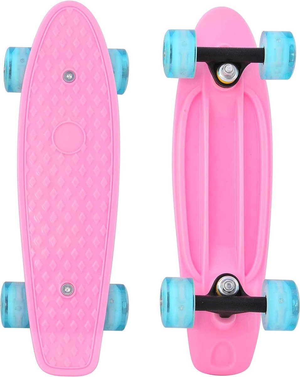 Mini Skateboard Cruiser Board Stad Verkenning Hoge Bounce Wielen 17 x 5 Inch