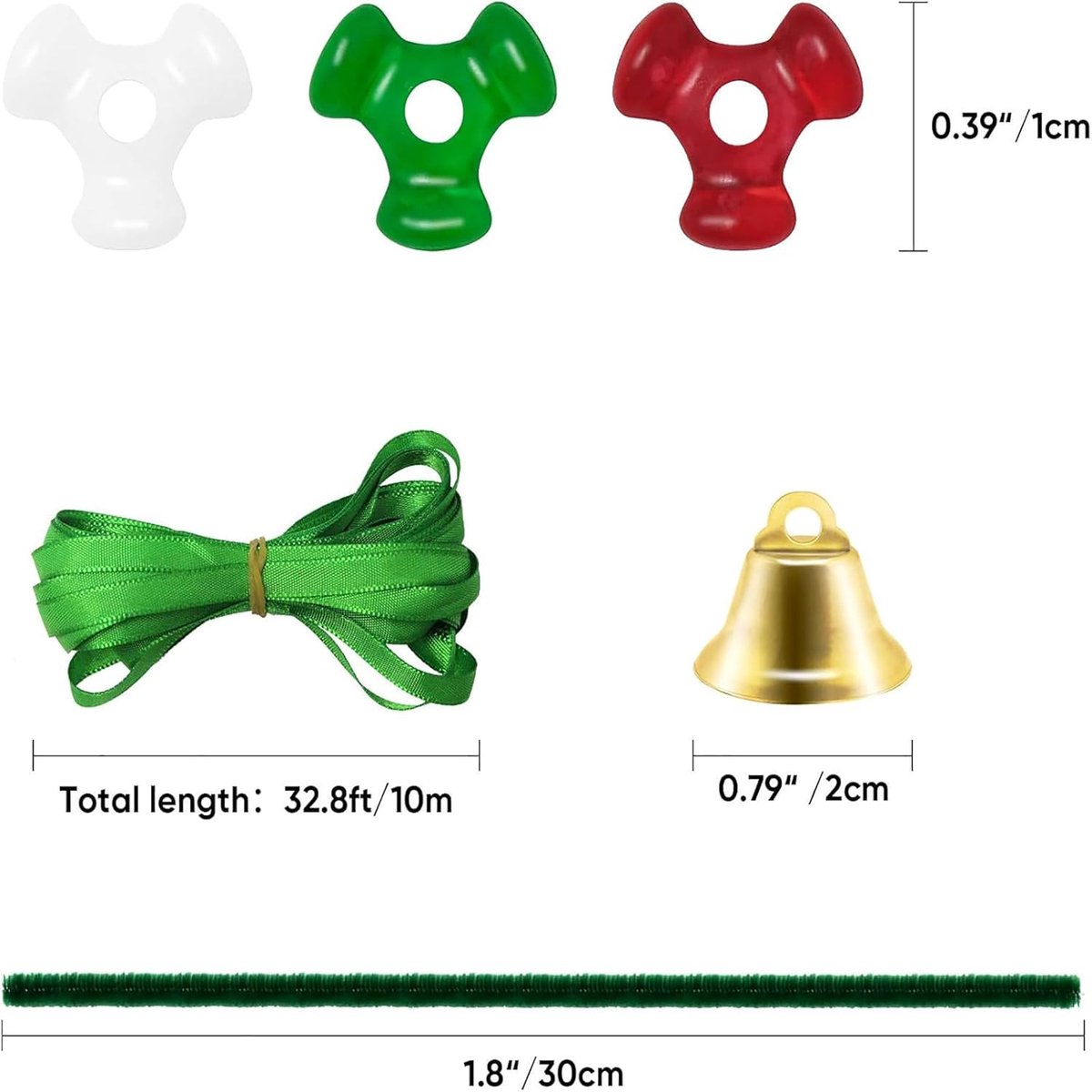 Grote Kerst Knutselset: 1570 Kralen voor Kerstboomversiering & DIY Cadeaus – foto 4