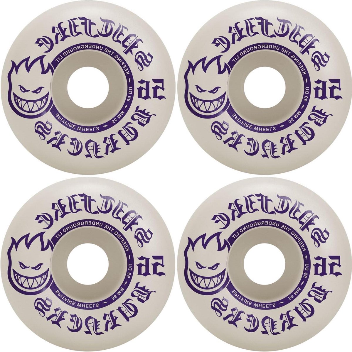 Skateboard Wielen Branders Wielen Skateboarden Uniek Urethaan 56mm 99A