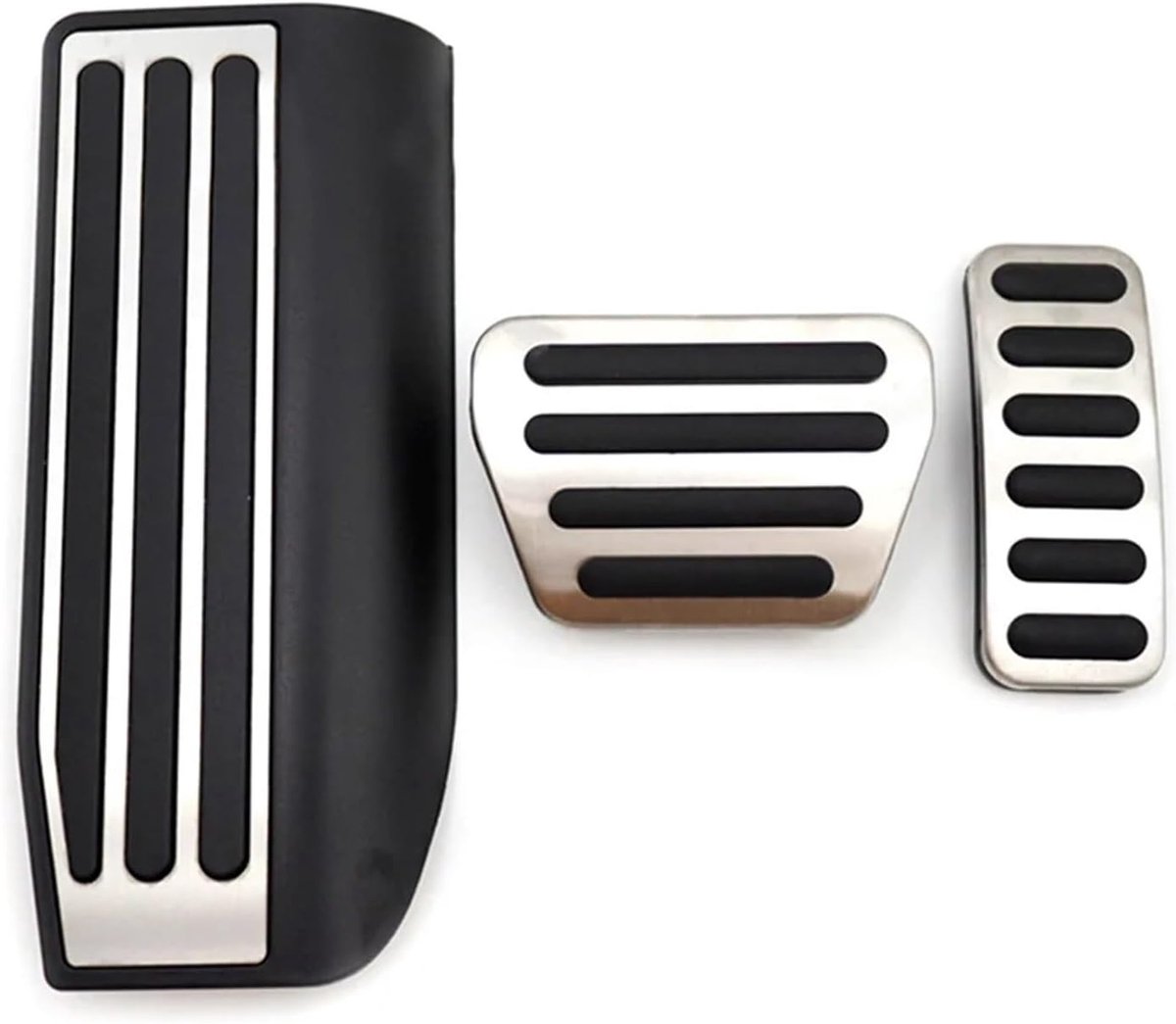 Autopedalen Set - Gas en rem - Verbeterde Grip - Eenvoudige Installatie - 3 stuks - One Color