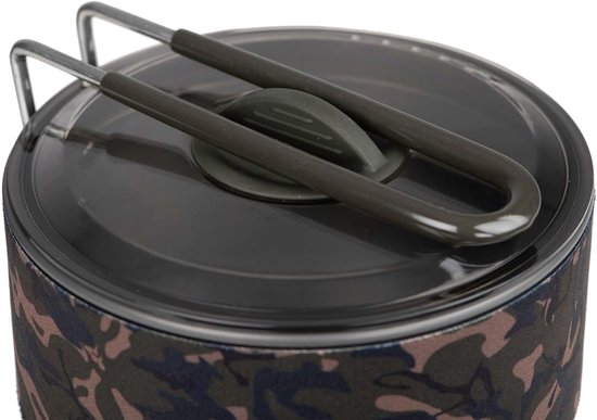 Kookpot - Kampeerpan - Buiten Koken - Warmtewisselaar Systeem - 0.65 Liter - Rood — afbeelding 4
