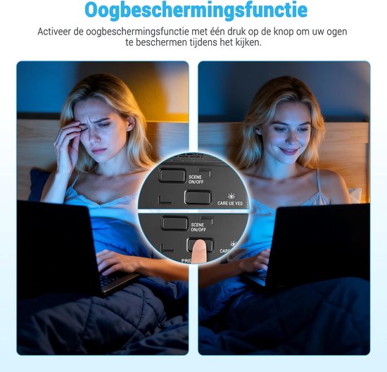 Draagbare DVD Speler - Portable Monitor - Films Kijken - 15.6 Inch Draaibaar Scherm - 17.5 Inch - Zwart — afbeelding 3