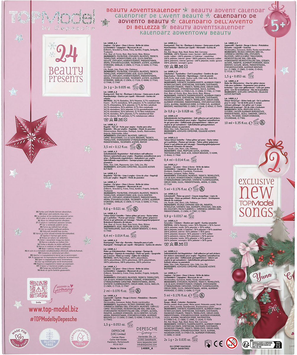 Depesche - TOPModel beauty adventskalender – foto 5