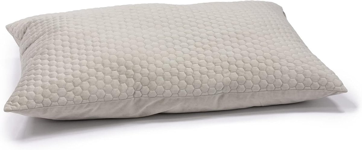 Velvet Kussen - Zacht Kussen - Huisdier Comfort - Afneembare Hoes - 100 x 70 cm - Beige