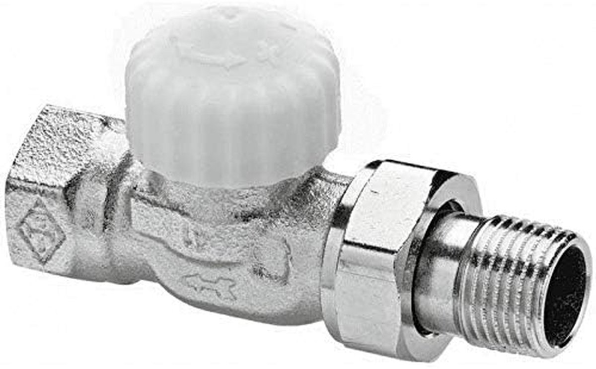 Ventielonderdeel - Onderdeel verwarming - Centrale Verwarming - Omkeerbare Doorstroming - 1/2 inch - Metaal