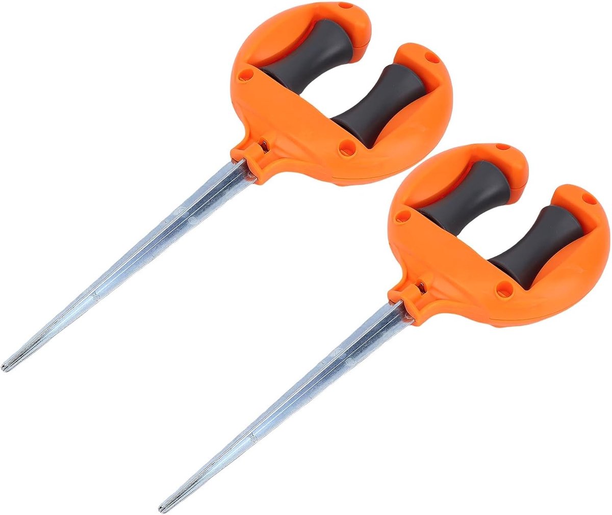 Tuinslanggeleider - Slanghouder - Gazon beschermen - Met flexibele wielen - 2 stuks - Zwart