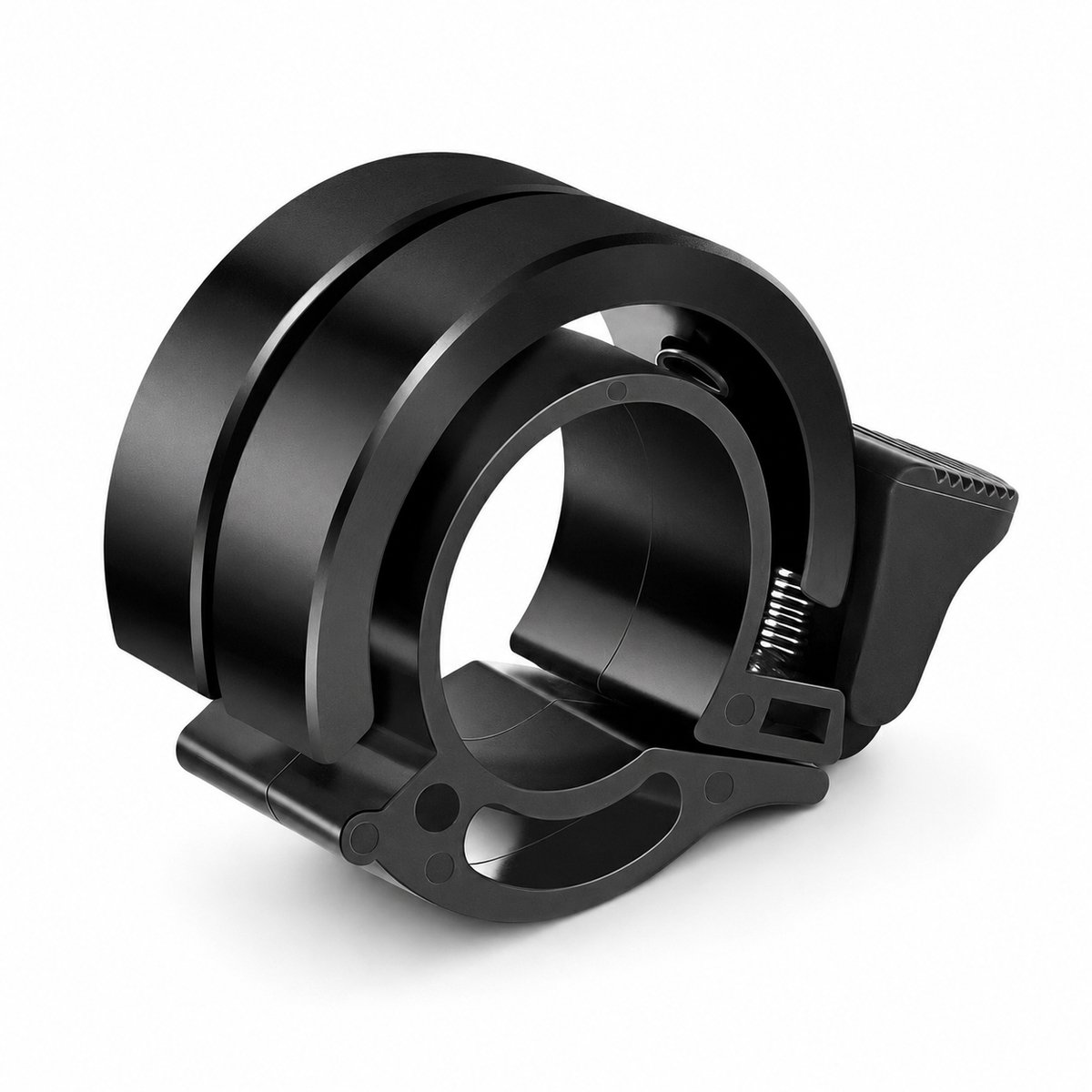 Fietsbel Aluminium - Luide Fietsbel voor Stadsfiets en E-bike - 22 mm - Roestbestendig - Zilver