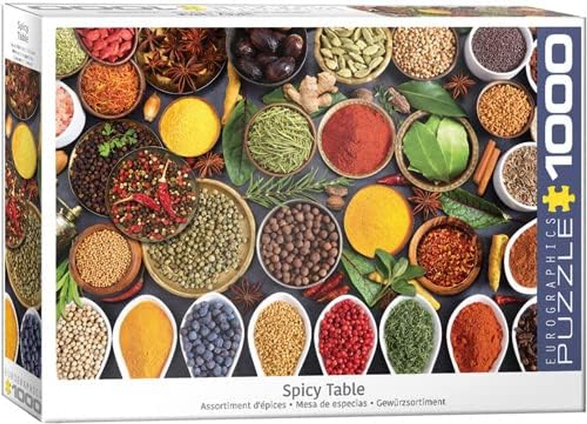 Legpuzzel 1000 stukjes - Wereldpuzzel - Ontspannen Tijdverdrijf - Inclusief 3 Puzzelmatten - 68x48 cm - Multicolor