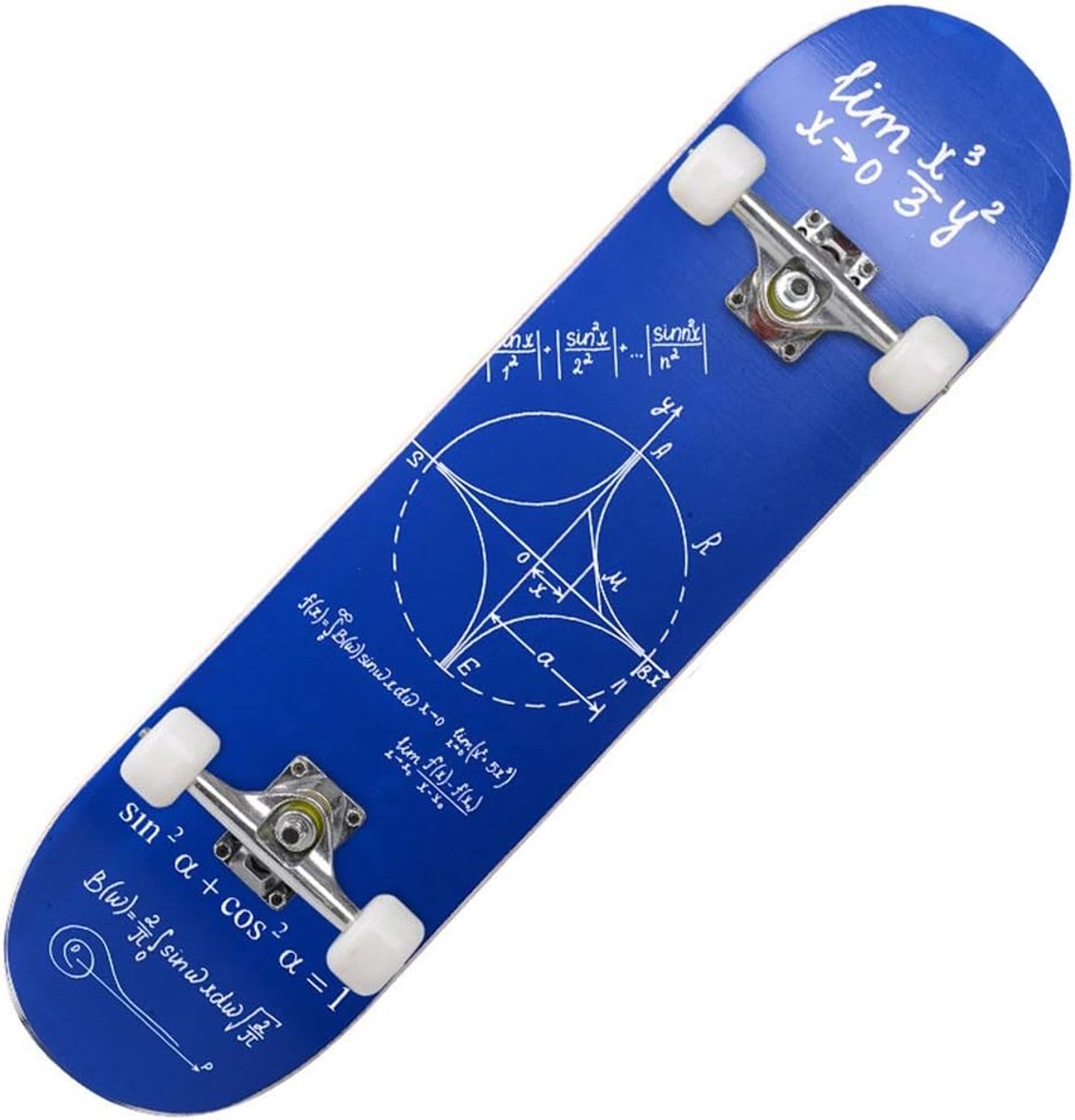 Skateboard Compleet Cruiser Board Buiten Sporten 7 Laags Maple Deck 80×20 cm #1