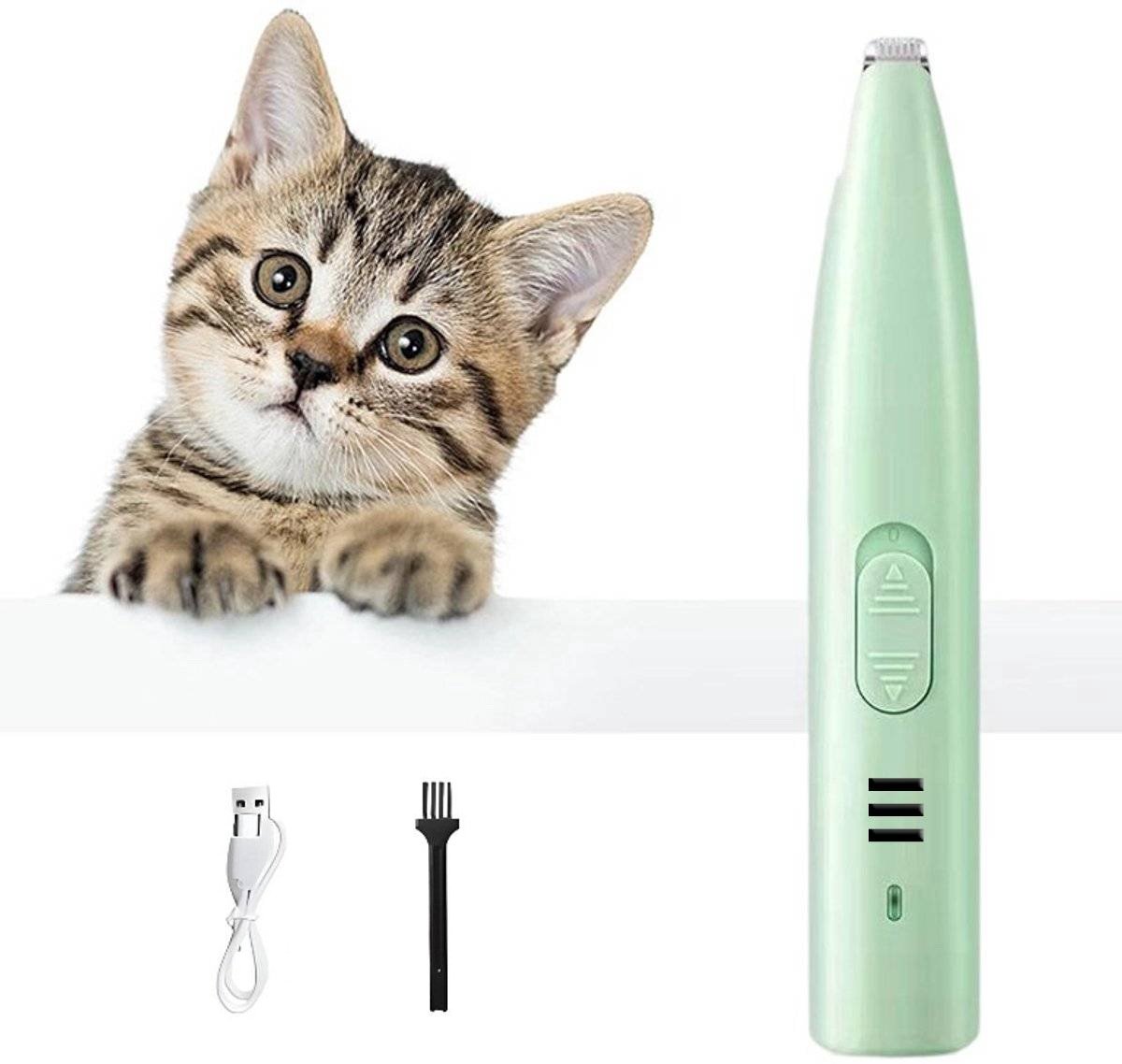 BlueTime - Honden Tondeuse - Katten Tondeuse - Dieren Tondeuse - Honden Trimset - Hondentondeuse Draadloos - Honden Trimtafel - Hondentondeuse - Katten Tondeuse - Honden tondeuse voor pootjes - Honden Trimmer