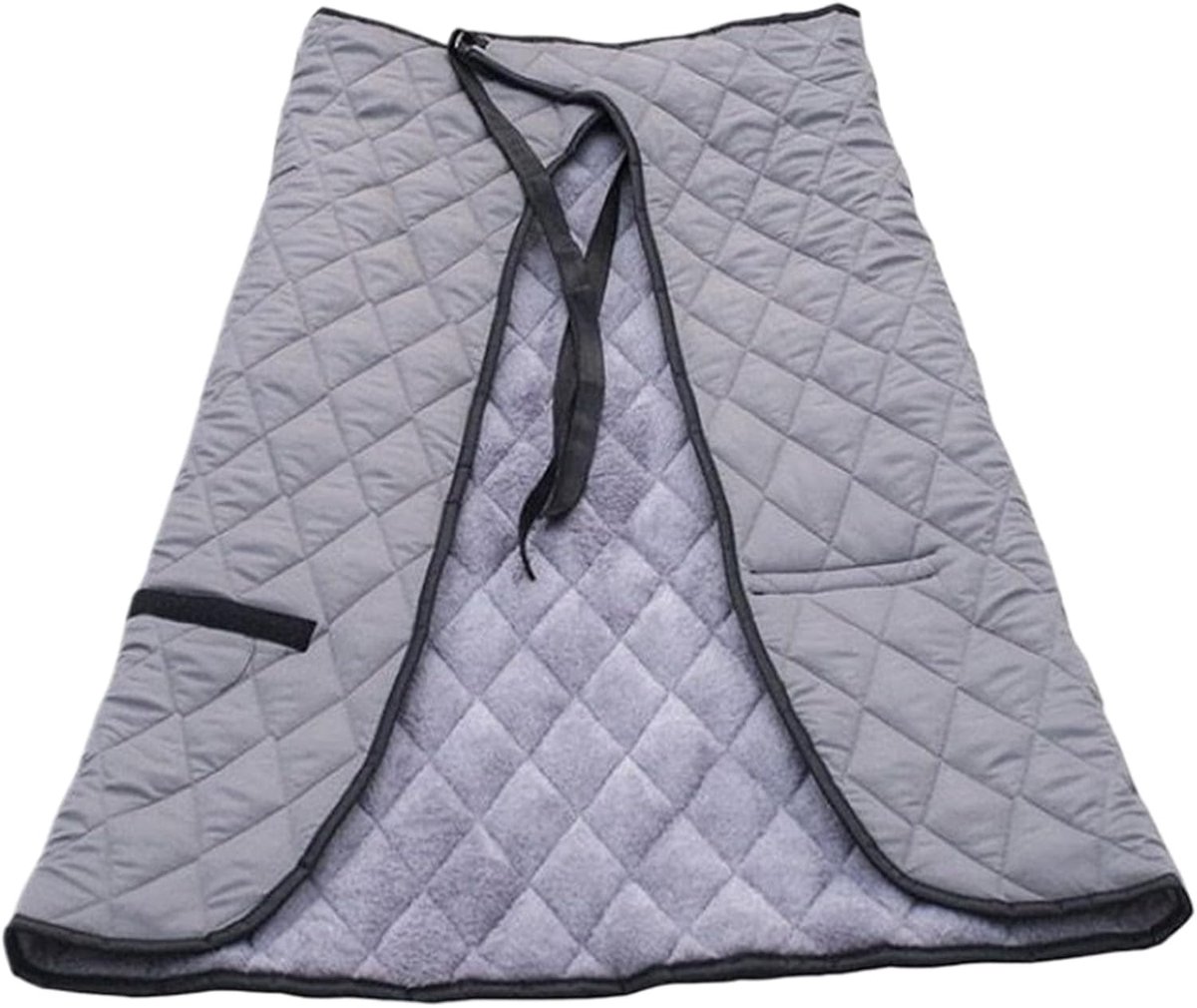 Rolstoel Schootdeken - Verwarmingsdeken Rolstoel - Warm Blijven - Drie-laags Isolatie - 112x125 cm - Enkel Attribuut