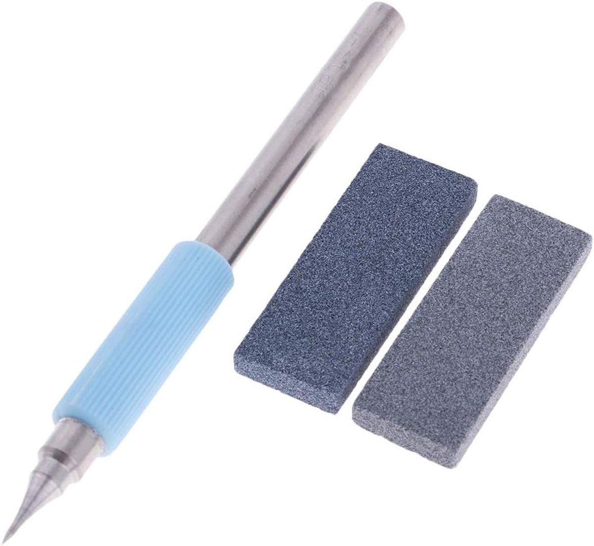 Hobby Modelbouw Gereedschap - Graveer Tool - Modelbouw Hobby - Comfortabele Rubber Grip - 14cm Penlengte - Grijs