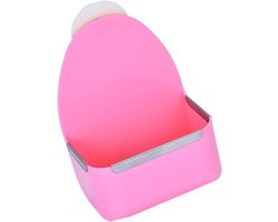 Voerbak Konijn - Huisdierkom - Voeren Huisdieren - Fixeerbaar Ontwerp - 1 Stuks - Roze
