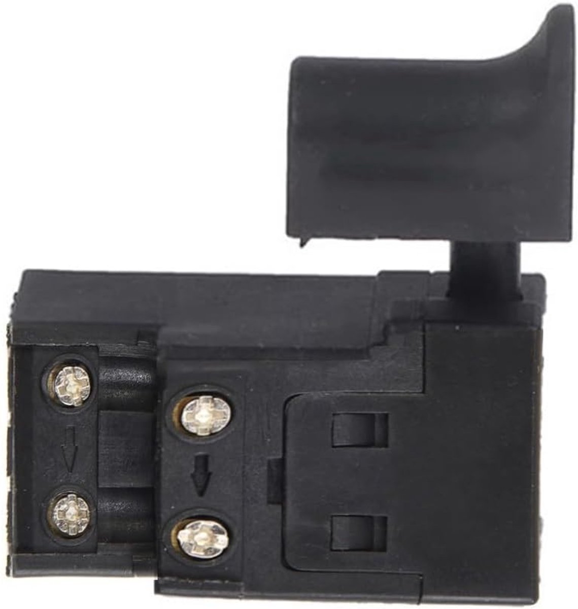 Elektrische Gereedschap Schakelaar - Trigger Schakelaar Hamer - Snelheid Regelen - Variabele Snelheidsregeling - 50 x 42 mm - Zwart