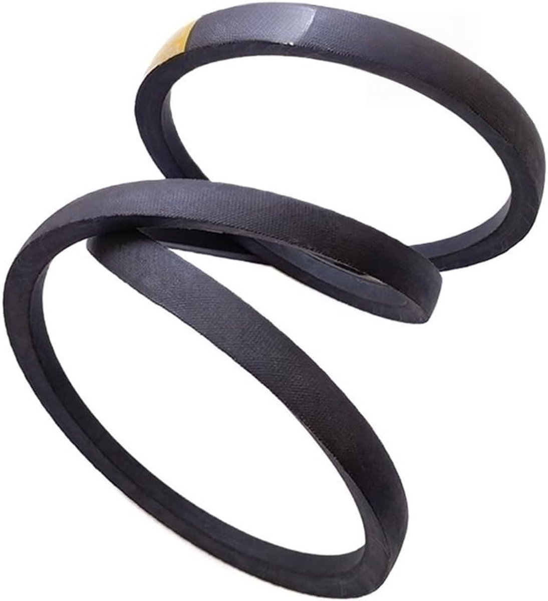 Industriële Aandrijfriem - Transportband Rubber - Kracht Overbrengen - Efficiënte Koppeltransmissie - 1219-1637 mm - Zwart