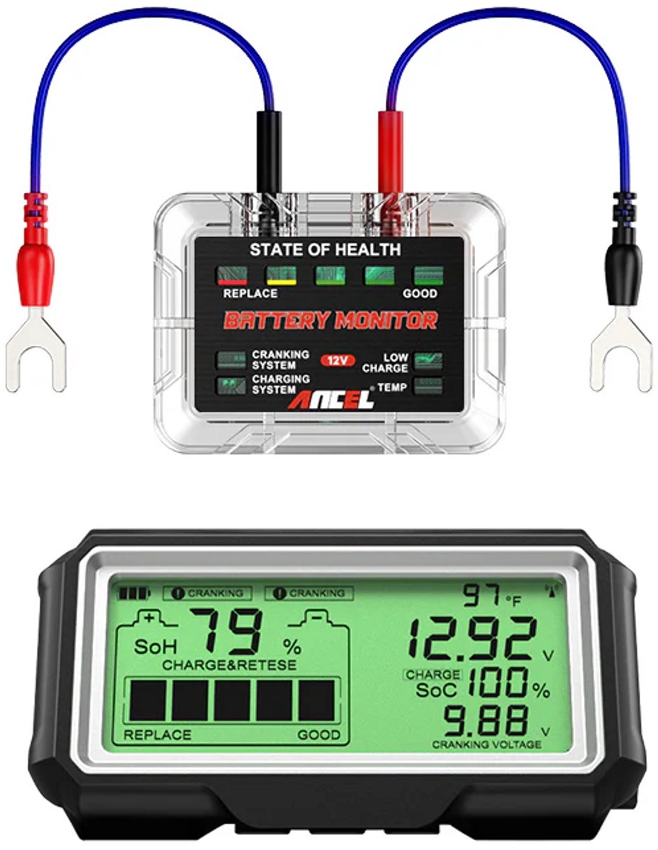 Ancel BM200 Pro batterij accu monitor tester