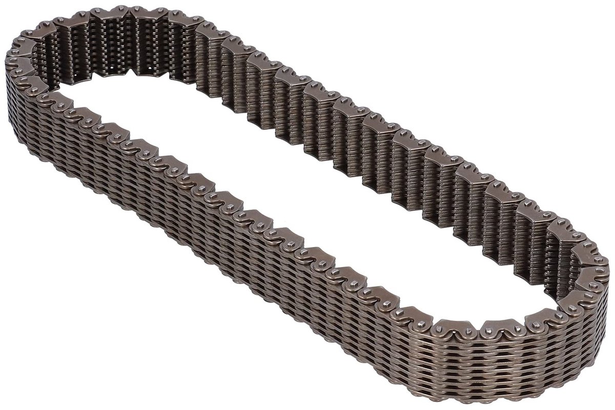 Dailygoods- Tussenbakketting 80 Schakels - Roestvrij Staal - Vervangend Accessoire - Geschikt voor X3 E83 - 1,25 Inch Breed - 0,375 Inch Pitch - Transmissieketting