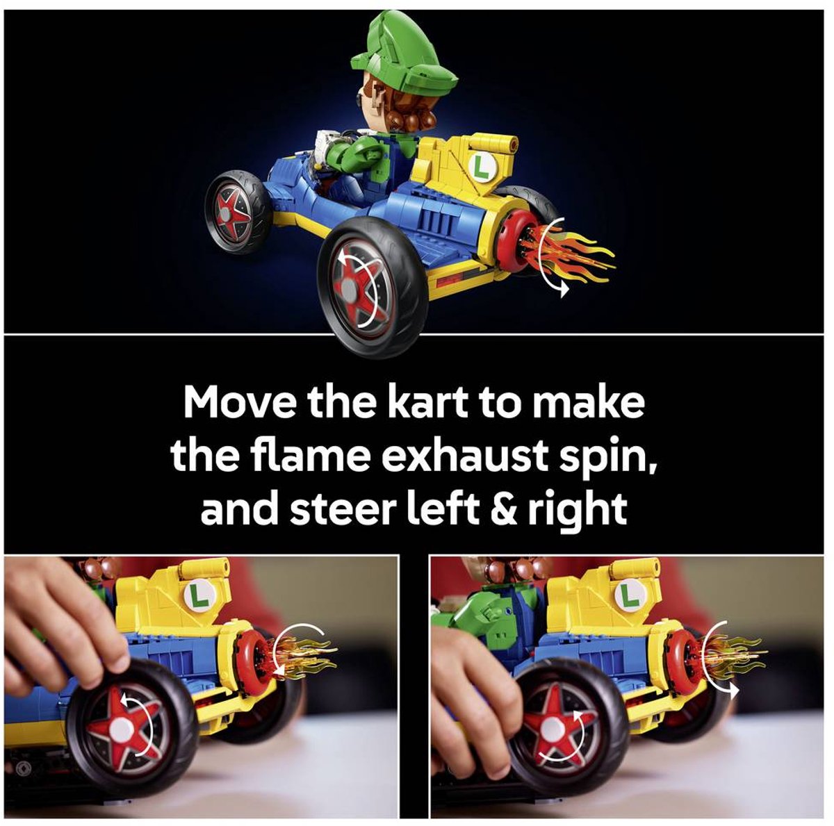LEGO Super Mario Kart™ – Luigi & Mach 8 - 72050 — afbeelding 24