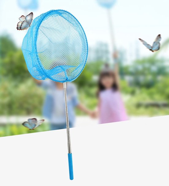 Dailygoods- Schepnet Telescopisch - Vlindernet - Kinder Schepnet - Onderhoud - Outdoor Activiteiten - Hoogwaardig Roestvrij Staal van Dailygoods — afbeelding 5