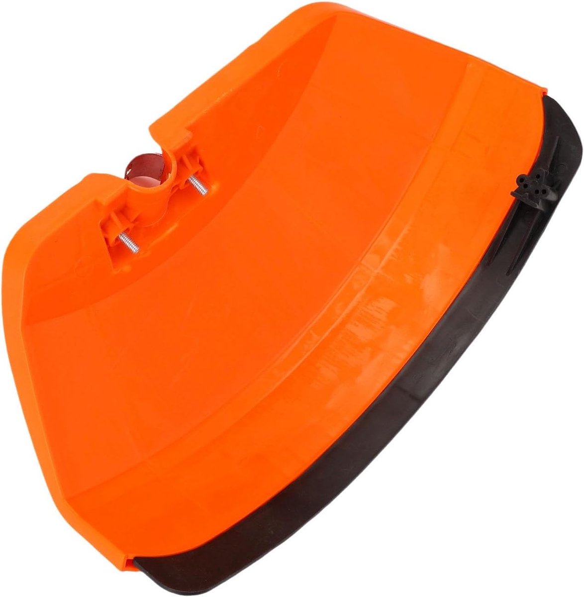 Bosmaaier Beschermer - Grastrimmer Kap - Tuinonderhoud - Hoge Hardheid Plastic - 37x20cm - Oranje