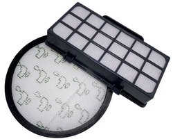 HEPA filter & Motor filter - geschikt voor Rowenta Silence Force Cyclonic X-Treme Power RO7611 RO7634 RO7623 & ZR903701 filtersysteem - geschikt voor Rowenta steelstofzuiger - Wit