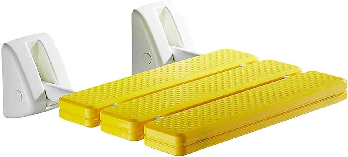 Opvouwbare Douchezitting - Wandbank Badkamer - Veilig Douchen - Stevig Ontwerp - 200 kg Belastbaar - Wit