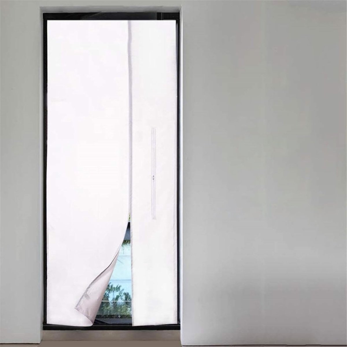 Airco Raamafdichtingskit Voor Schuifdeuren | 210x90cm Verstelbaar Oxford Doek | Luchtdichte Afdichting Zonder Luchtlekkage | Voor Mobiele Airco Droger Slaapkamer Keuken Camper | Eenvoudig Te Monteren | Voor De Meeste Mobiele Airco's| Cyslmuk® thumbnail 3