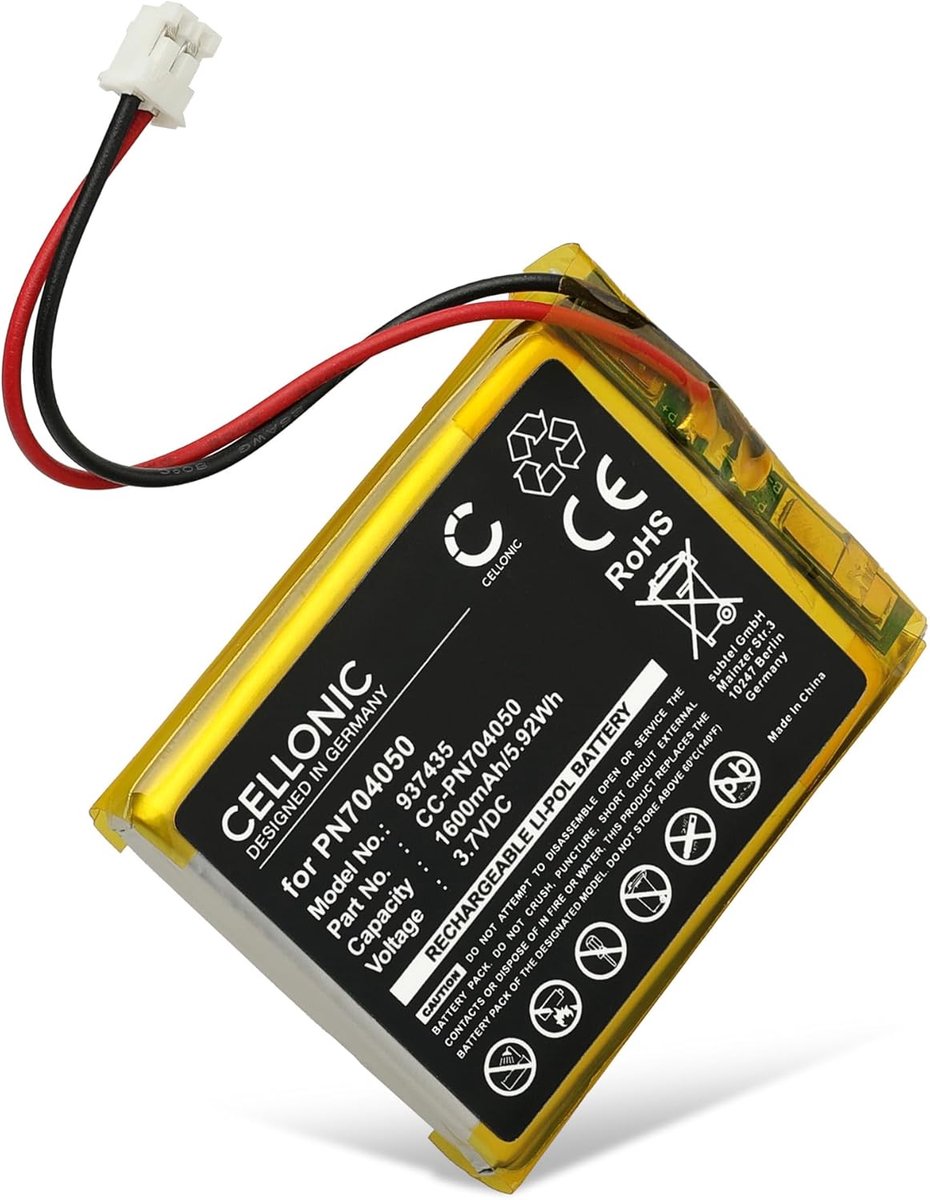 Vervangende Batterij - Accu Lamp Energiebron - Verlichting Herstellen - Specifieke Pasvorm - 1600mAh - Niet gespecificeerd