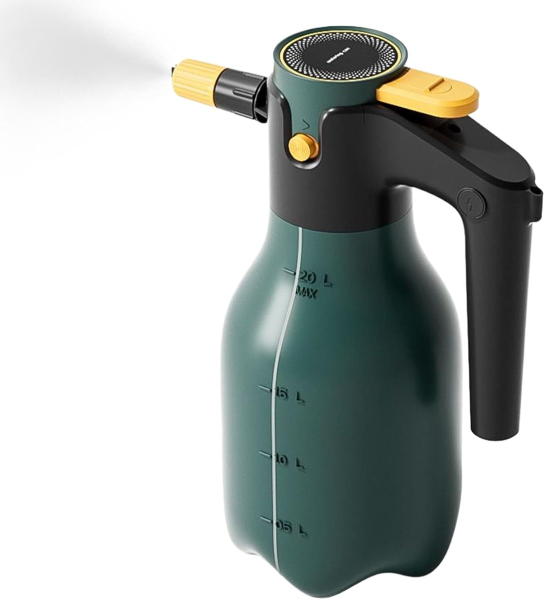 Schuim Sproeier - Zeepspuit - Auto Reinigen - Oplaadbaar Elektrisch - 2L Capaciteit - Wit