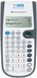 Grijze Texas Instruments TI-30XB MultiView wetenschappelijke rekenmachine met display en knoppen.