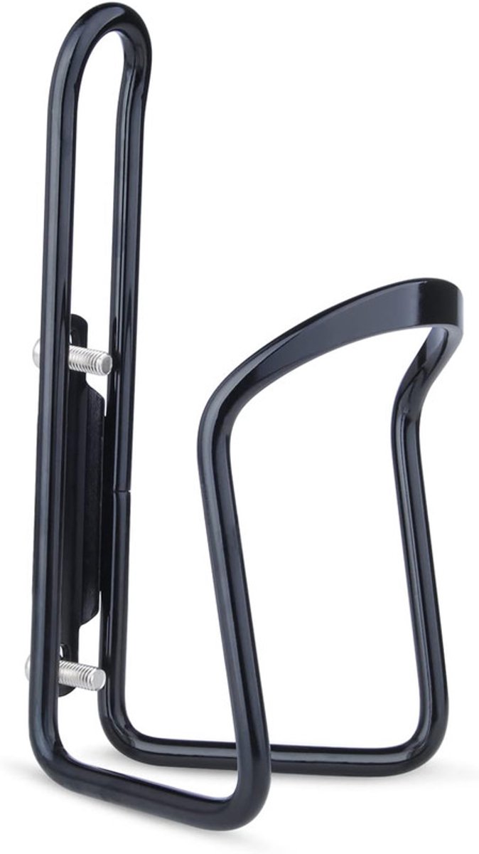 Aluminium Fiets Bidonhouder - Lichtgewicht & Roestvrij - Past Op Standaard Bidons - Incl. Montageschroeven - Zwart — afbeelding 3