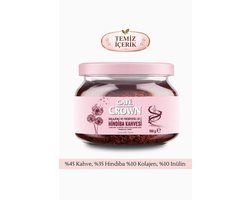 Café Crown Cichoreikoffie met Collageen & Prebiotische Vezels - Oploskoffie met Inuline - 100 g