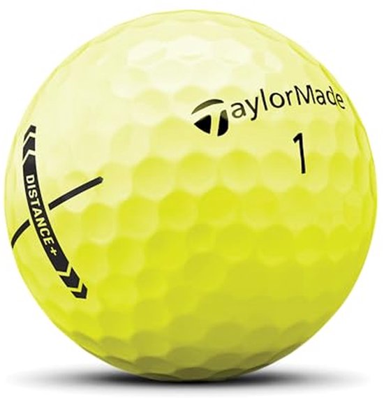 Golfballen - Afstandsballen - Afstand Vergroten - Aerodynamische Dekking - 1 Stuk - Geel — afbeelding 3