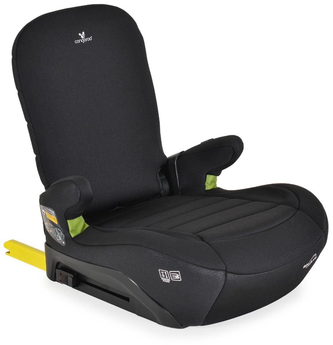 Cangaroo Galaxy Cosmos Black Isofix 125-150 cm i-Size Booster