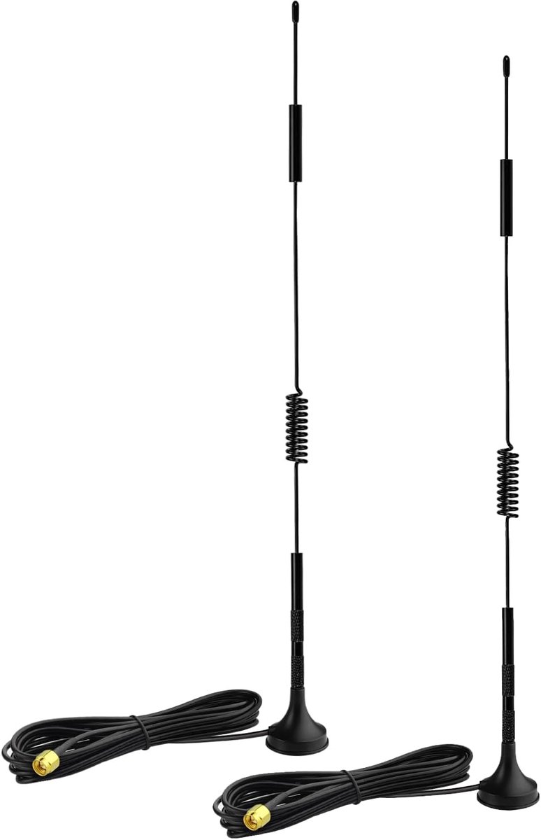 4G LTE Antenne - Signaal Versterker - Betere Connectiviteit - Magnetische Voet - 5 dBi Gain - Zwart