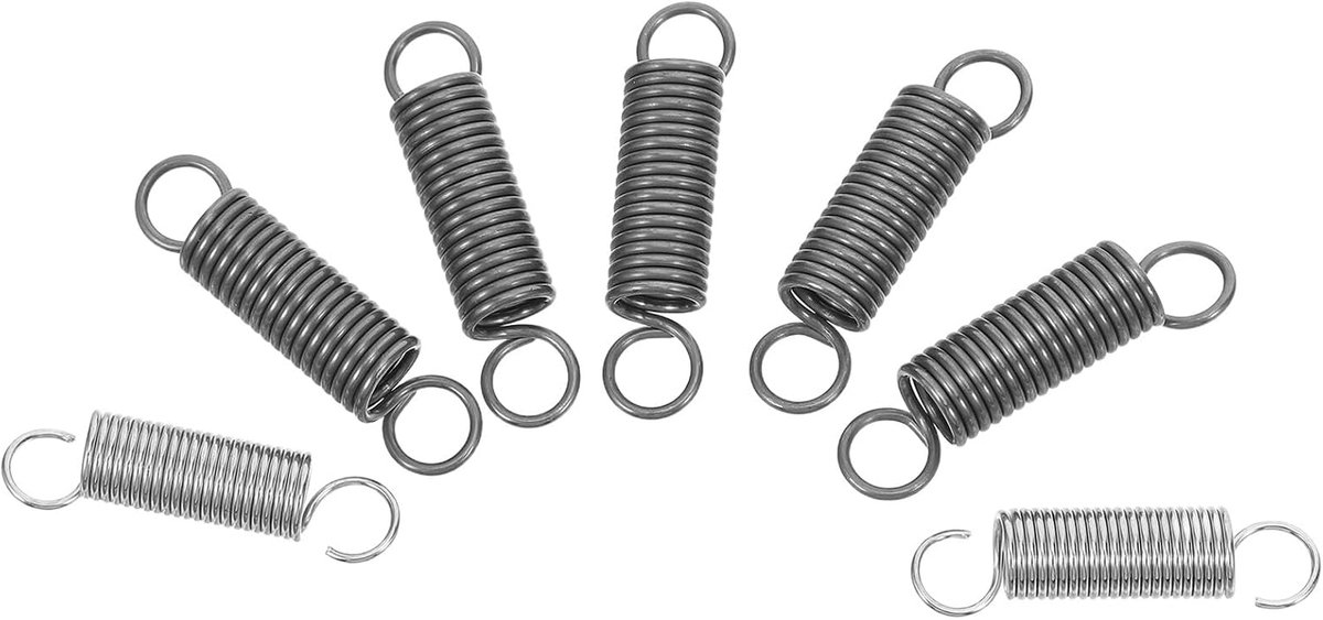 Dweil Rotatieveren - Dweil Spiraalveren - Dweil Reparatie - Met Haakjes - 7 stuks - Diverse kleuren