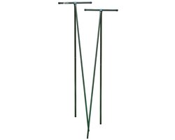 Buitenwaslijn - Droogrek - Kleding Drogen - Stevig Stalen Frame - 59 cm Breed - Groen