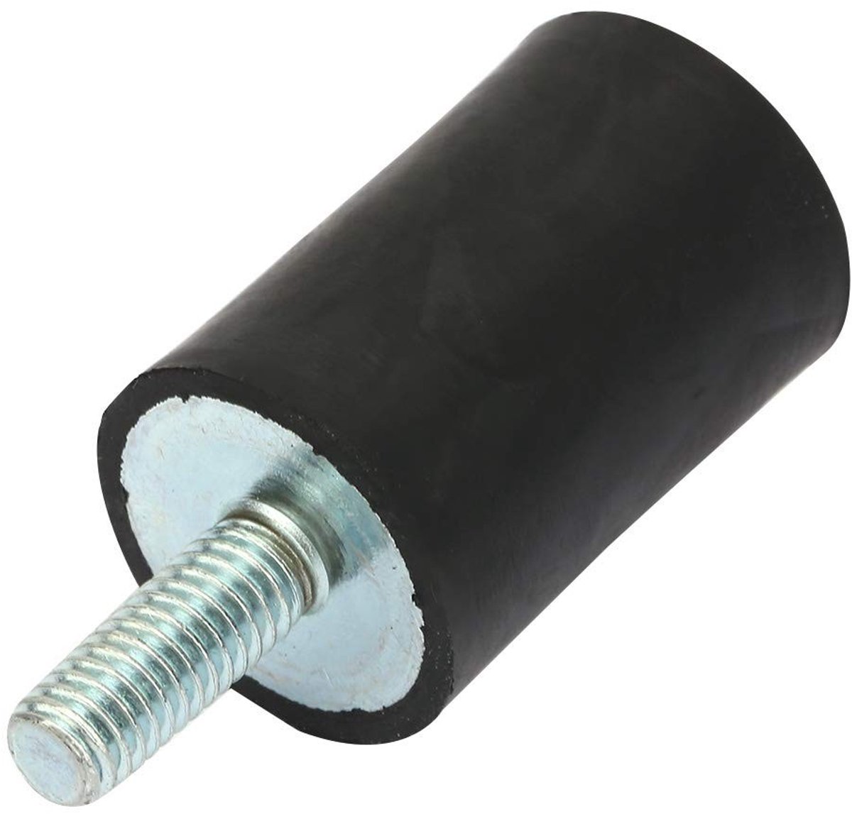 Dailygoods- Schokdemper 4-delige Set - Rubberen Bevestigingen - Anti-vibratie Isolator - Geschikt voor Motoren/Pompen - Zwart/Zilver - Dempingselementen - Trillingsisolator